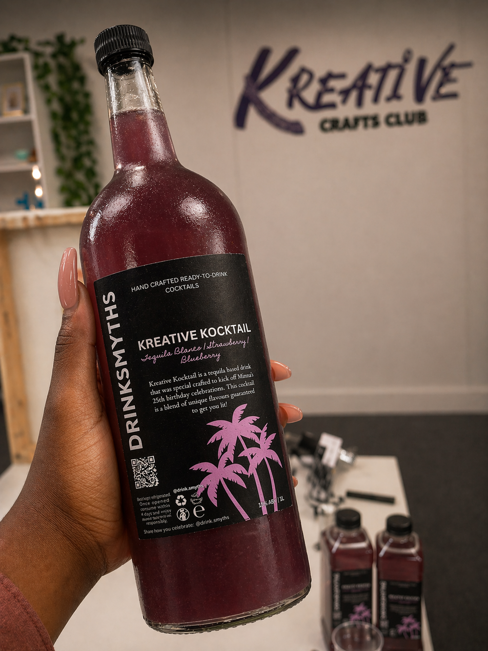 Custom cocktail creation – DrinkSmyths